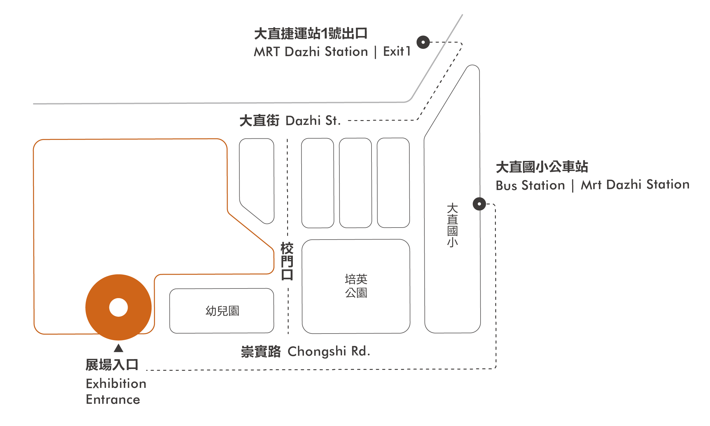 Transportation Map to Exhibition